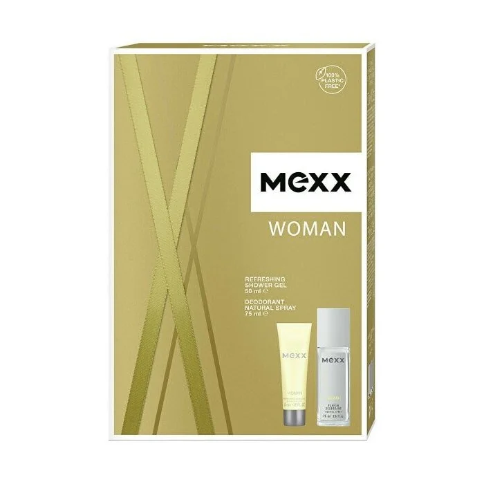 MEXX WOMAN DEO ROZPRASOVAC 75ML+SPR GEL 50ML 1SET