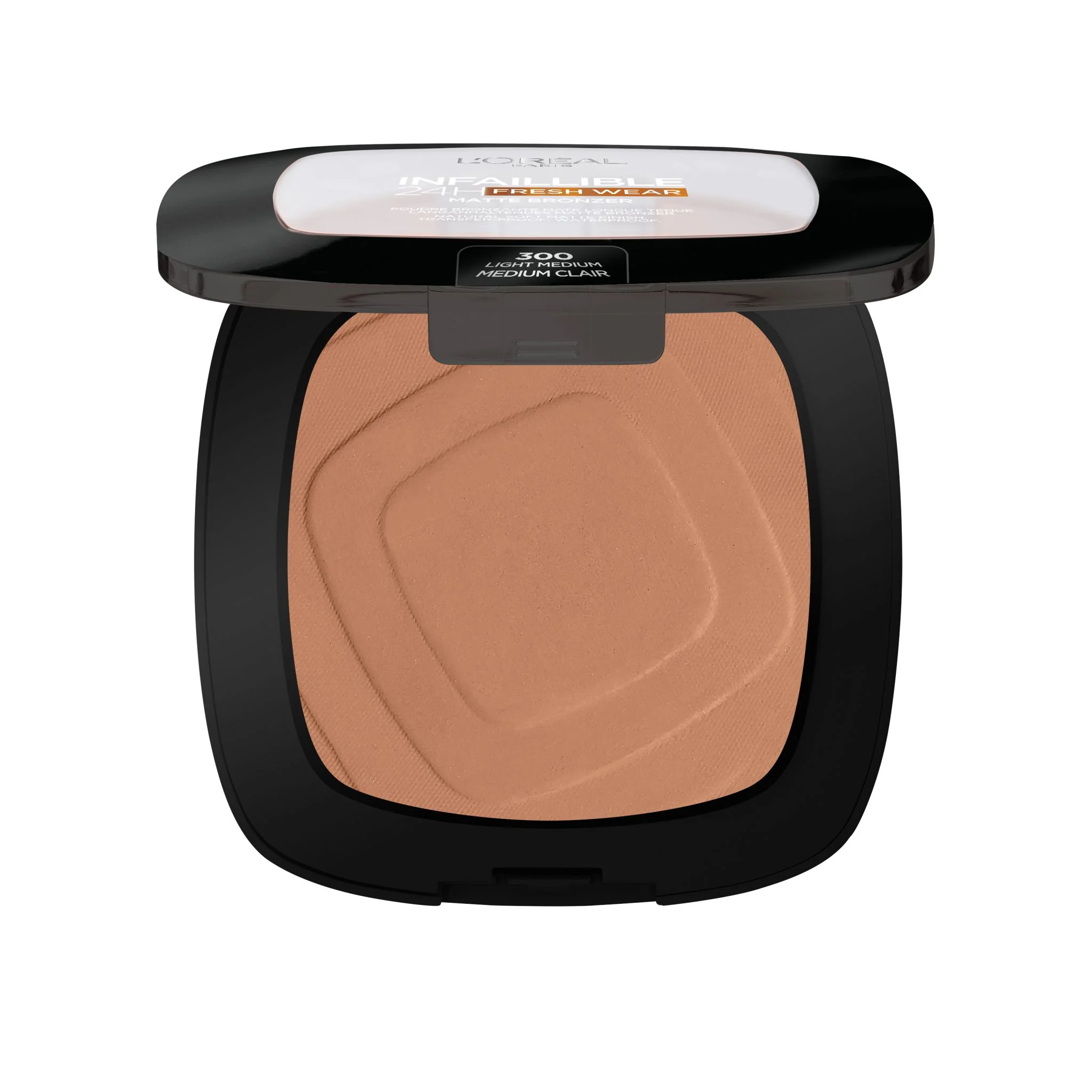 L'Oréal Paris Infaillible 24H Fresh Wear Soft Matte Bronzer 300 Light Medium 1×9 g, jemne matný bronzer