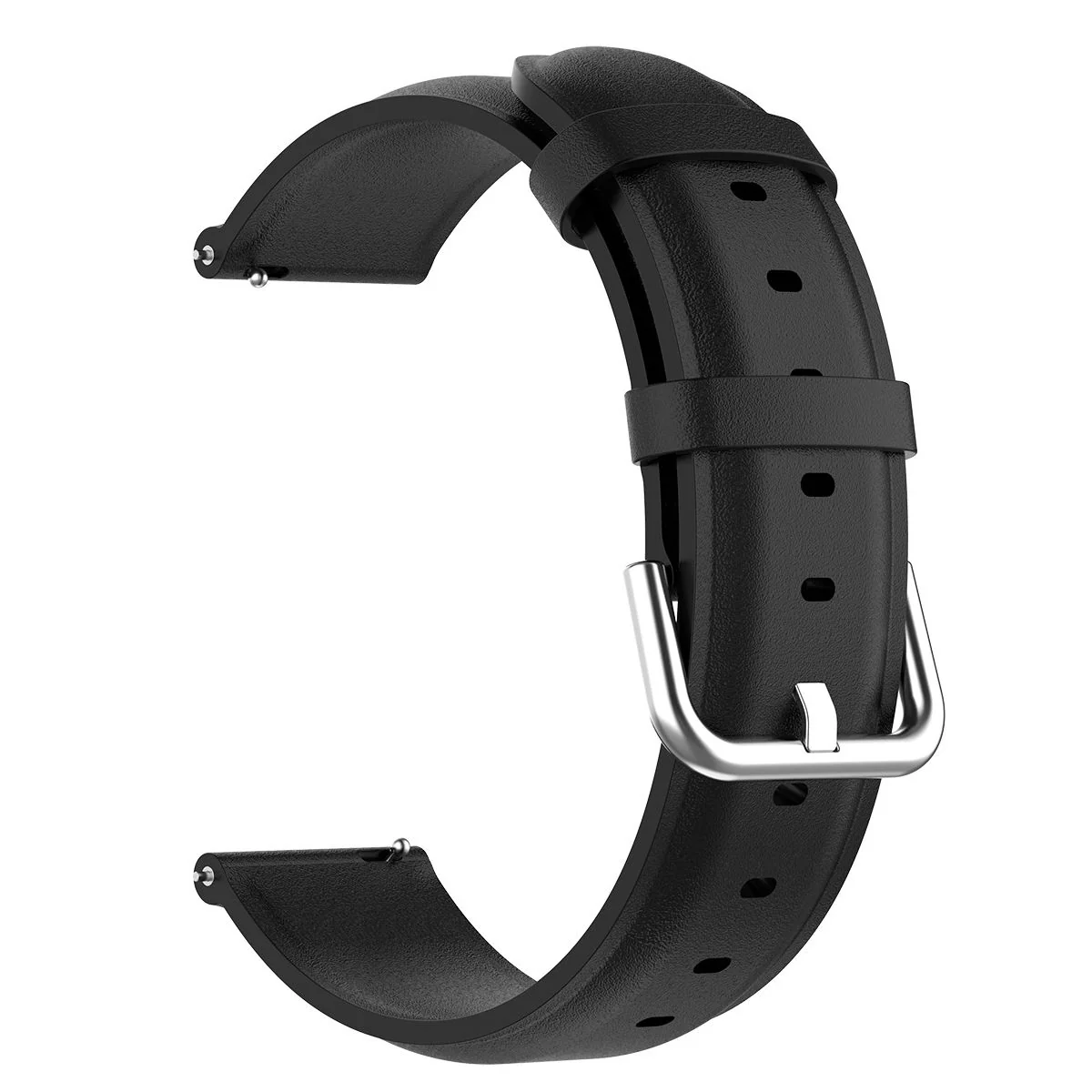 BStrap Leather Lux remienok na Xiaomi Watch S1 Active, black