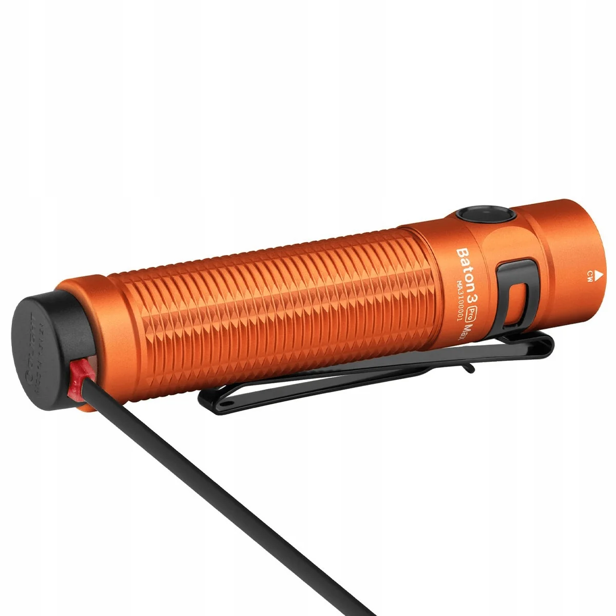 Baton 3 Pro Max (Orange) CW OLIGHT Customized 4000mAh 3.6V 21700 
Rechargeable lithium-ion Ba 