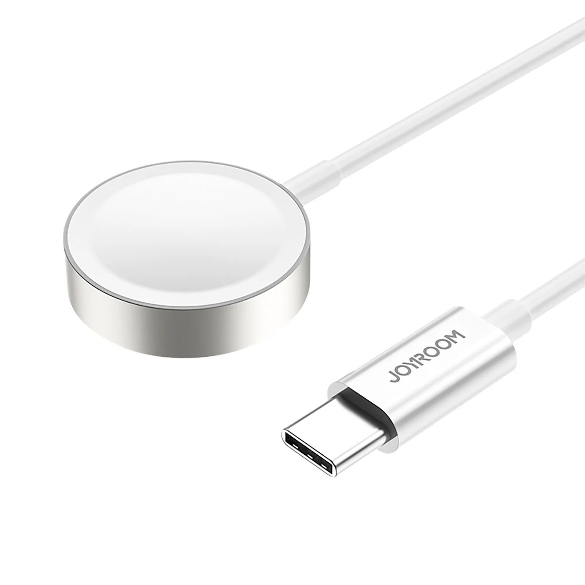 Joyroom Magnetic bezdrôtová nabíjačka na Apple Watch USB-C 2.5W Biela