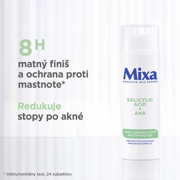 Mixa zmatňujúci krém 1×50 ml, zmatňujúci krém