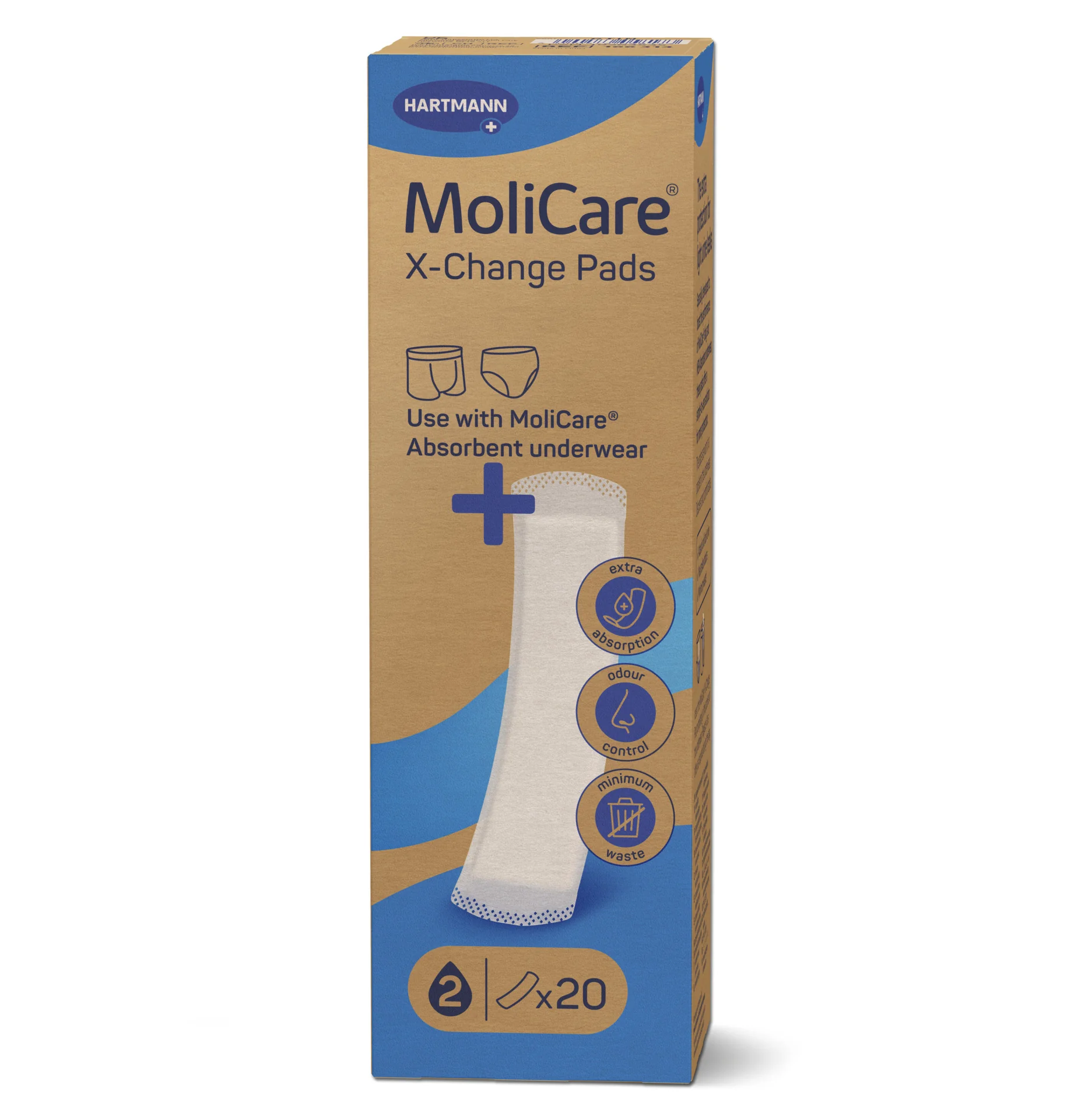 MoliCare X-Change Pads vymeniteľné inkontinenčné vložky