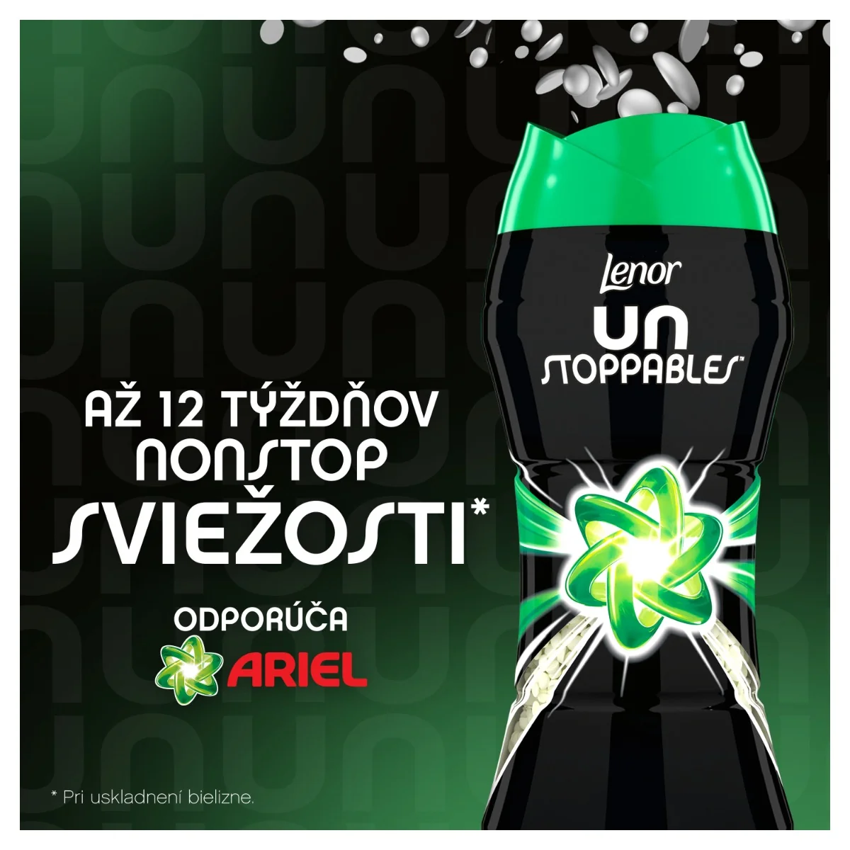 LENOR UNSTOPPABLE ARIEL SCENT 210G 1×1 ks, vonné perličky