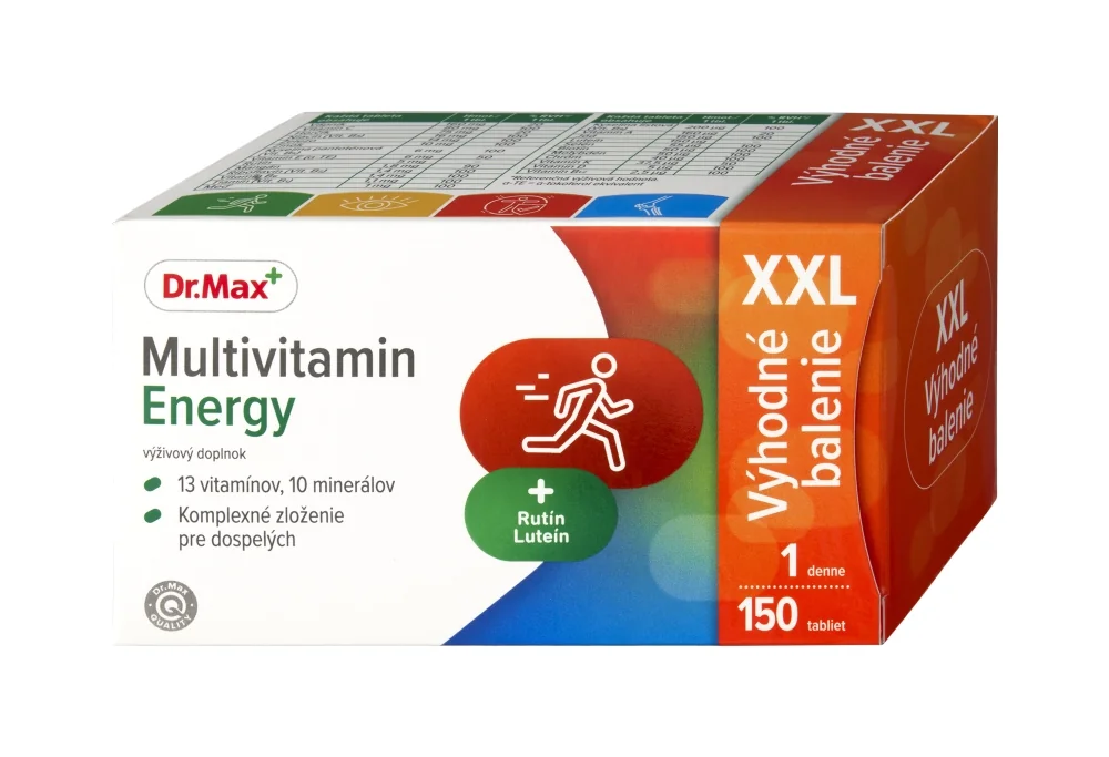 Dr. Max Multivitamin Energy XXL