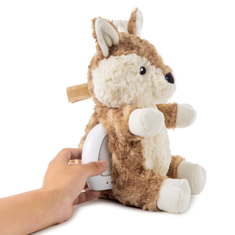 Cloud b® Love Light Buddies - Finley Fawn ™ Nočné svetielko s melódiou, Srnka, 0m+ 