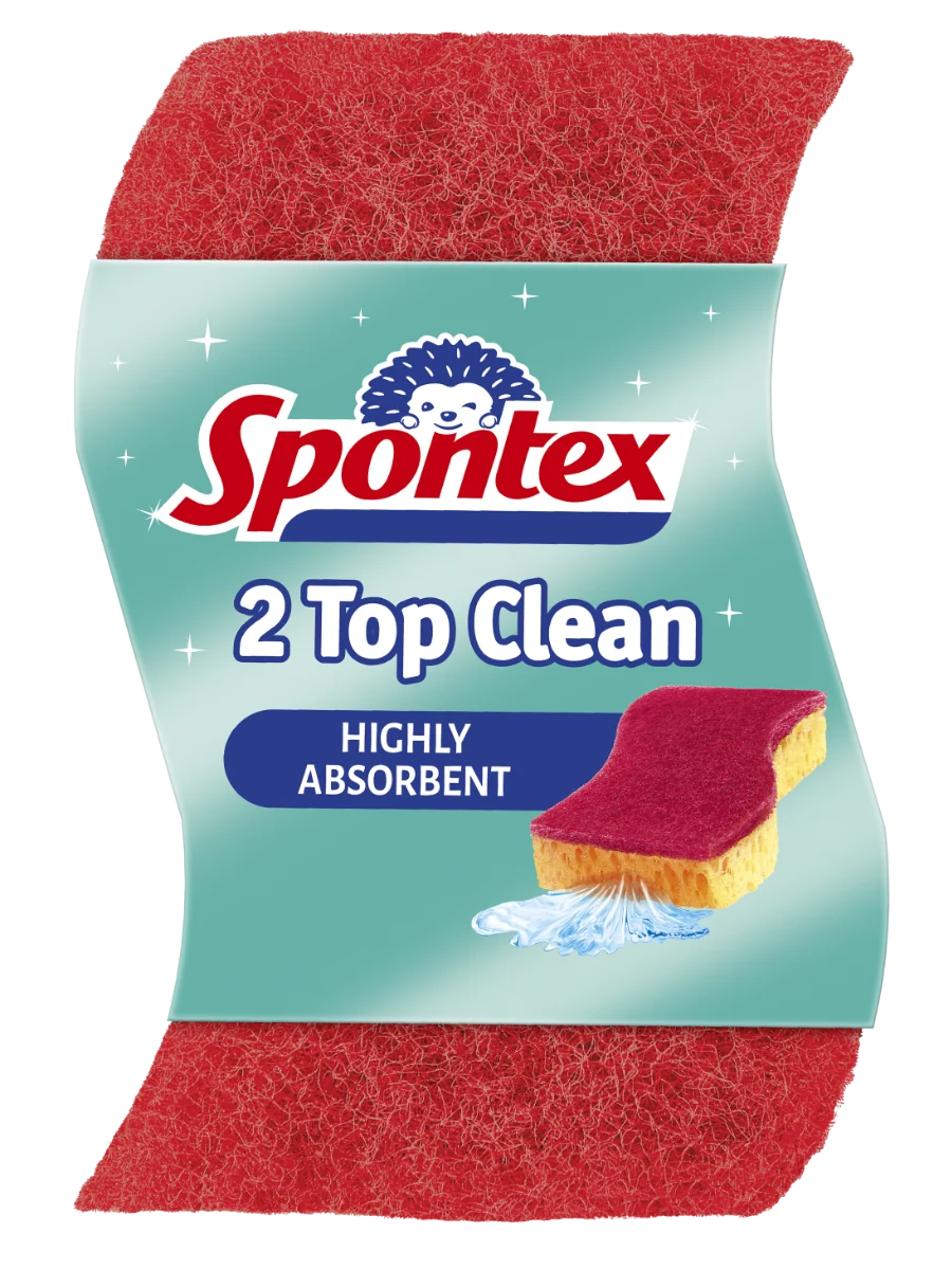 Spontex Top Clean houbička 2ks