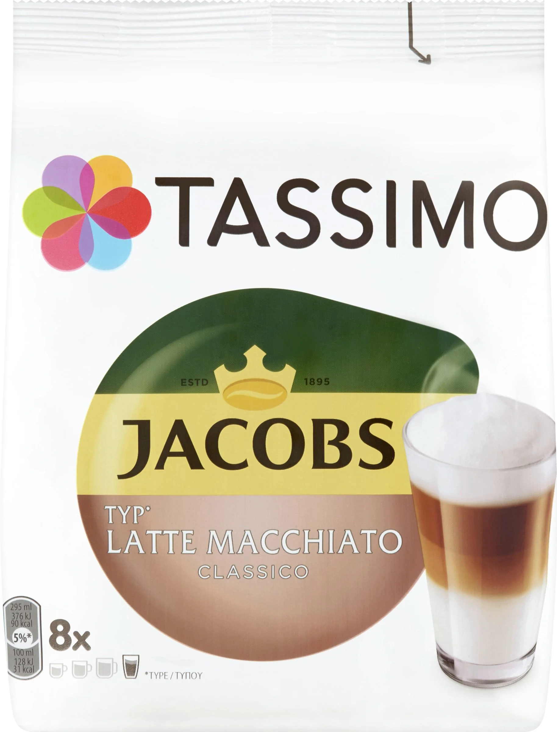 Tassimo Jacobs Latte Macchiato