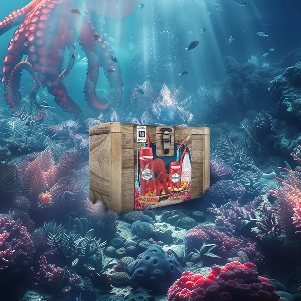 Old Spice Deep Sea & Captain Darčeková súprava so sprchovým gélom 1×1 ks, darčeková sada