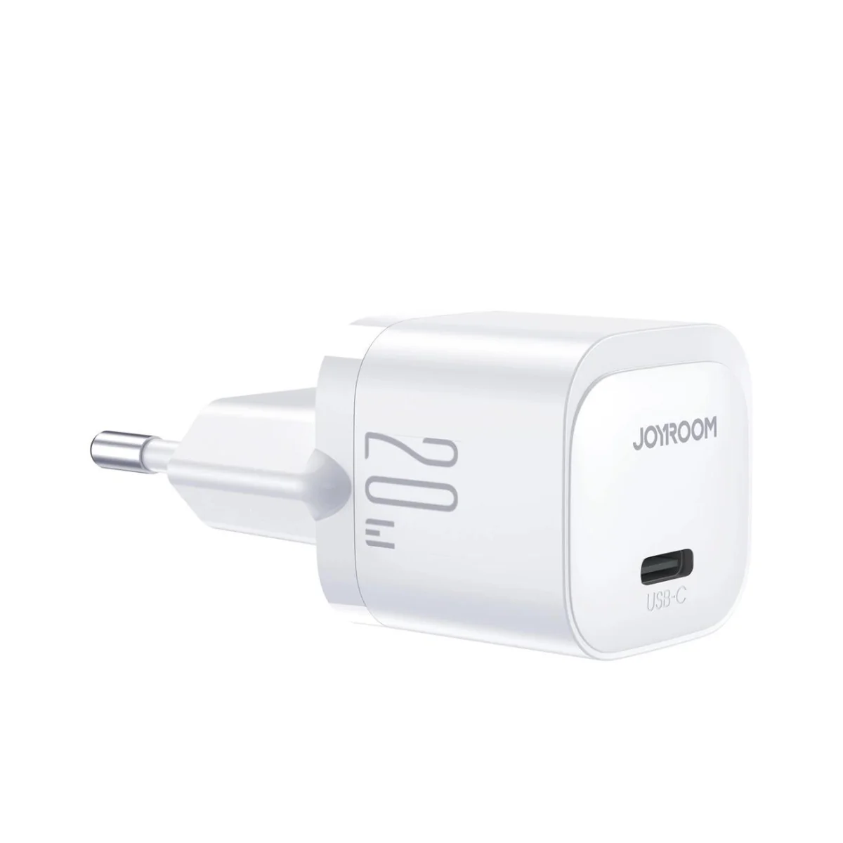 Joyroom JR-TCF02 sieťová nabíjačka USB-C 20W + kábel USB-C, biela 