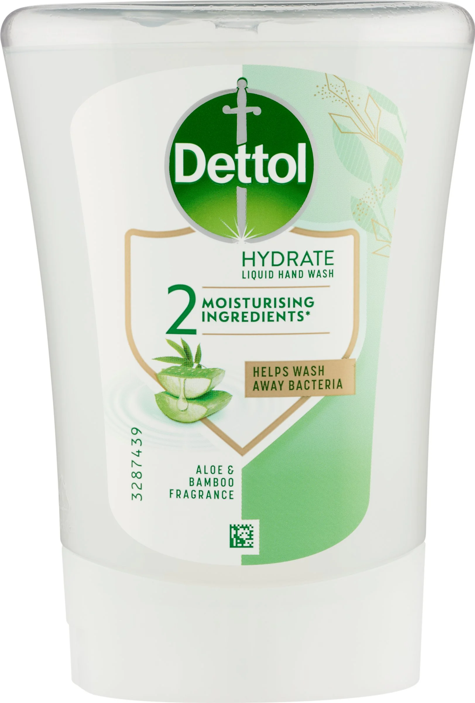 Dettol náplň do bezdotykového dávkovača mydla 1×250 ml, Aloe Vera a Vitamín E