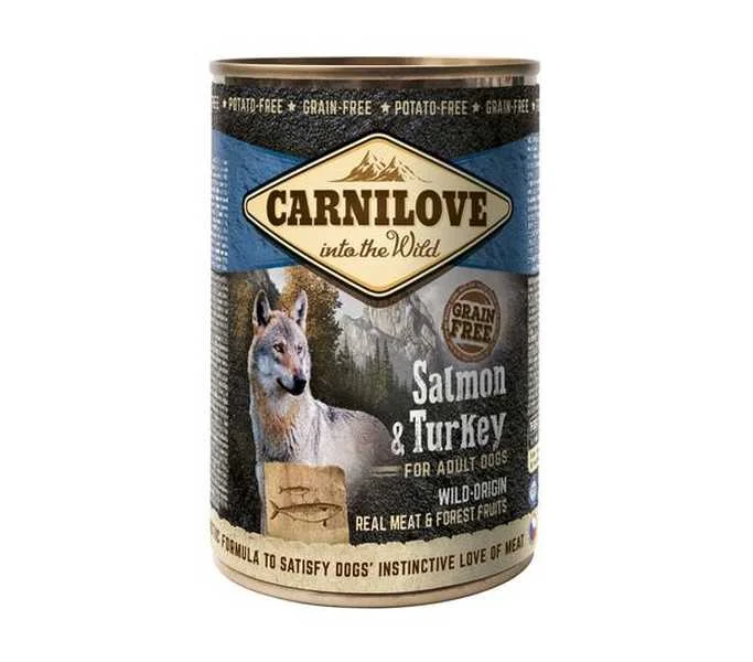 Carnilove Konzerva Wild Meat Salmon&Turkey 400g