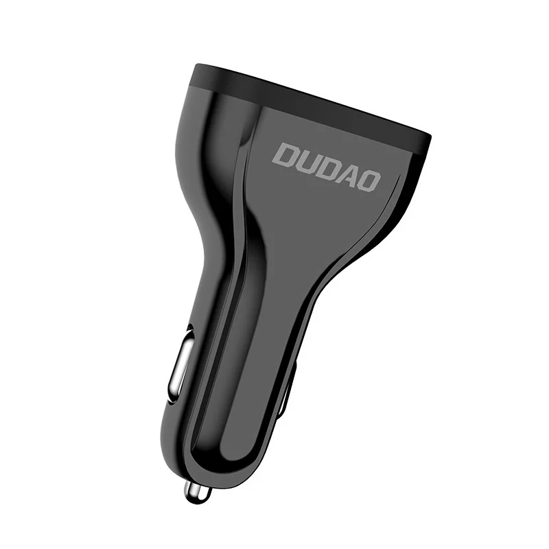 Dudao R7S autonabíjačka 3x USB QC 3.0 2.4A 18W, čierna 