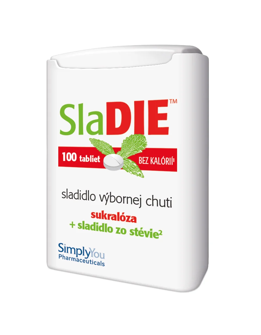 SlaDIE sladidlo 100 tbl 1×100 tbl, sladidlo