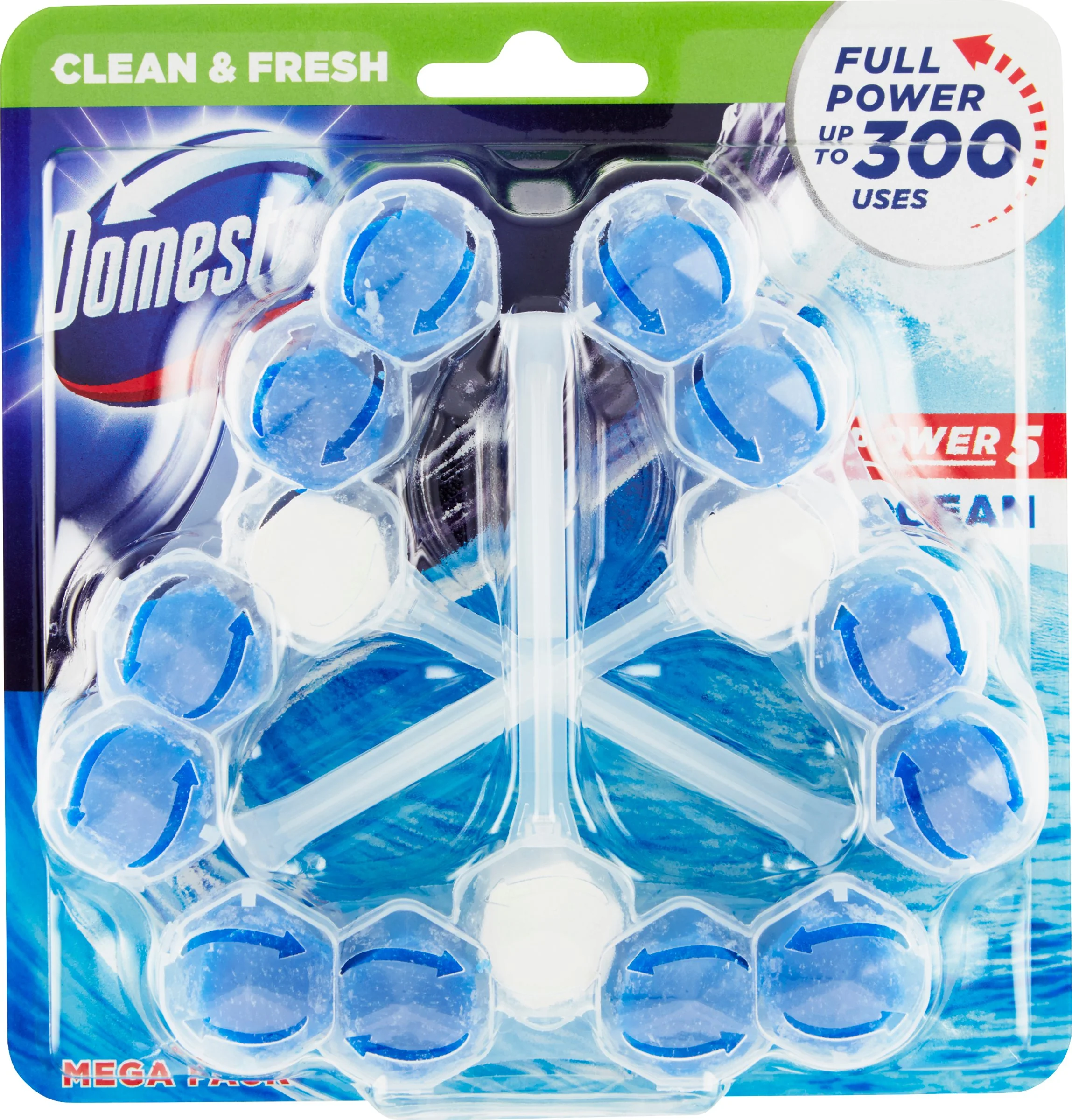 Domestos WC Pow 5  Oceán