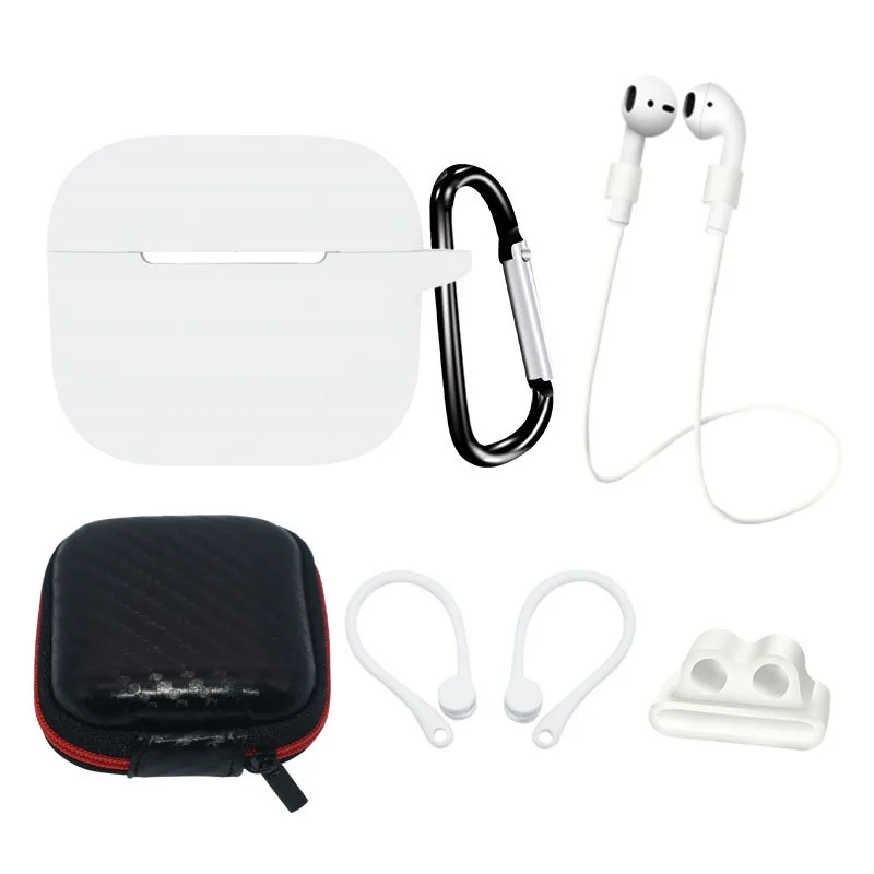 MG Case set príslušenstva pre Apple Airpods 3, biele