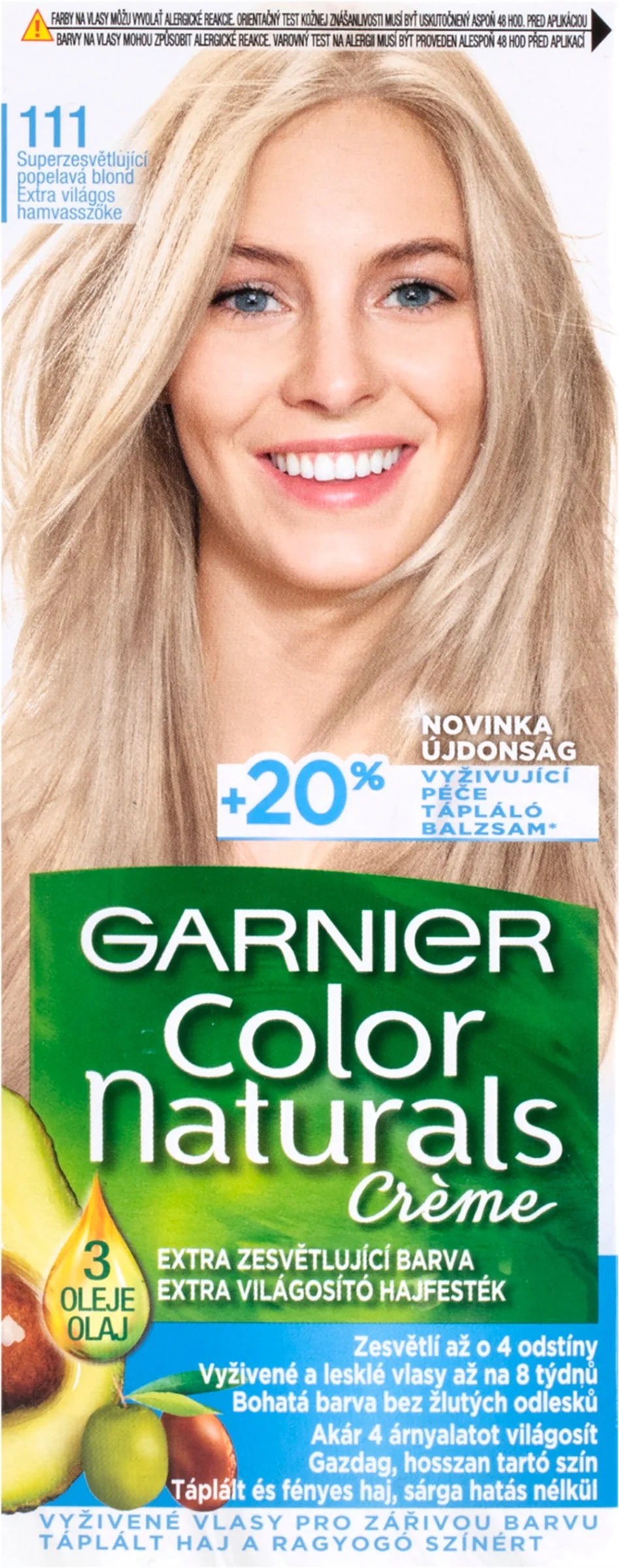 GARNIER Color Naturals CN 111 - superzosvetľujúca blond