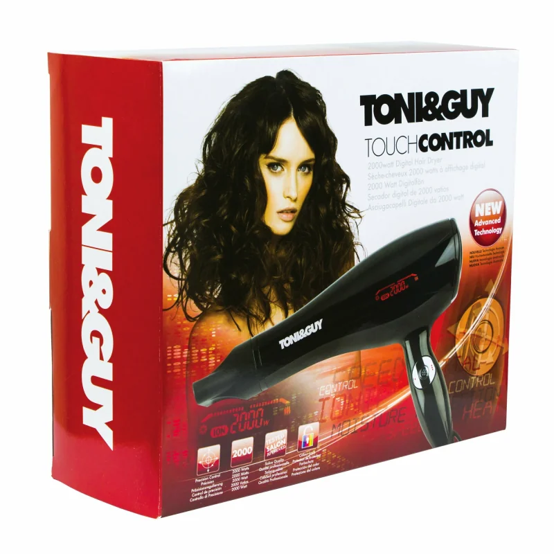 TONI&amp;GUY TOUCH CONTROL GDR5356E, Profesionálny fén na vlasy s ionizáciou 