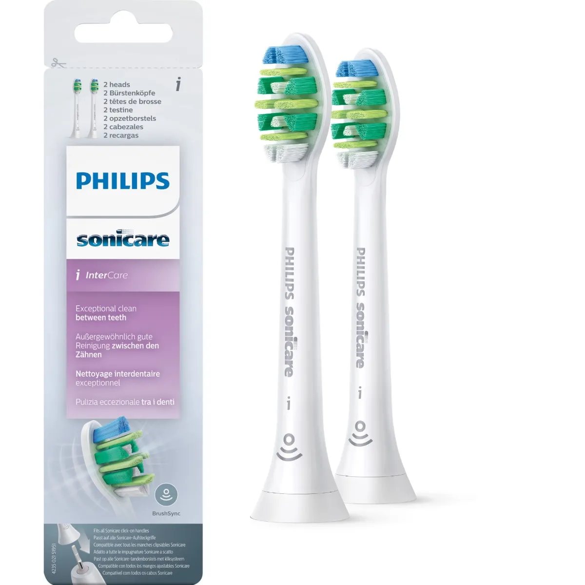 Philips Sonicare InterCare HX9002/10 1×2 ks, náhradné hlavice