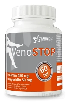 VenoSTOP - Diosmin 450mg/Hesperidin 50mg tbl.60