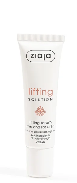 Ziaja Lifting - pleťové sérum intenzívne Liftingujúce - oči a pery 40+ 1×30 ml, pleťové sérum