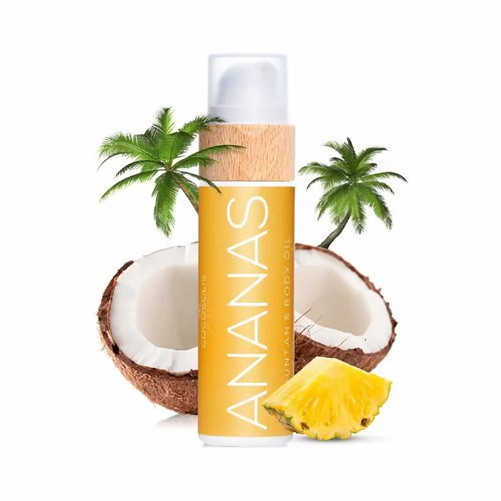 Opaľovací olej Ananás bez SPF Cocosolis Organic 110ml