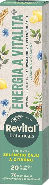 Revital botanicals Energia a vitalita