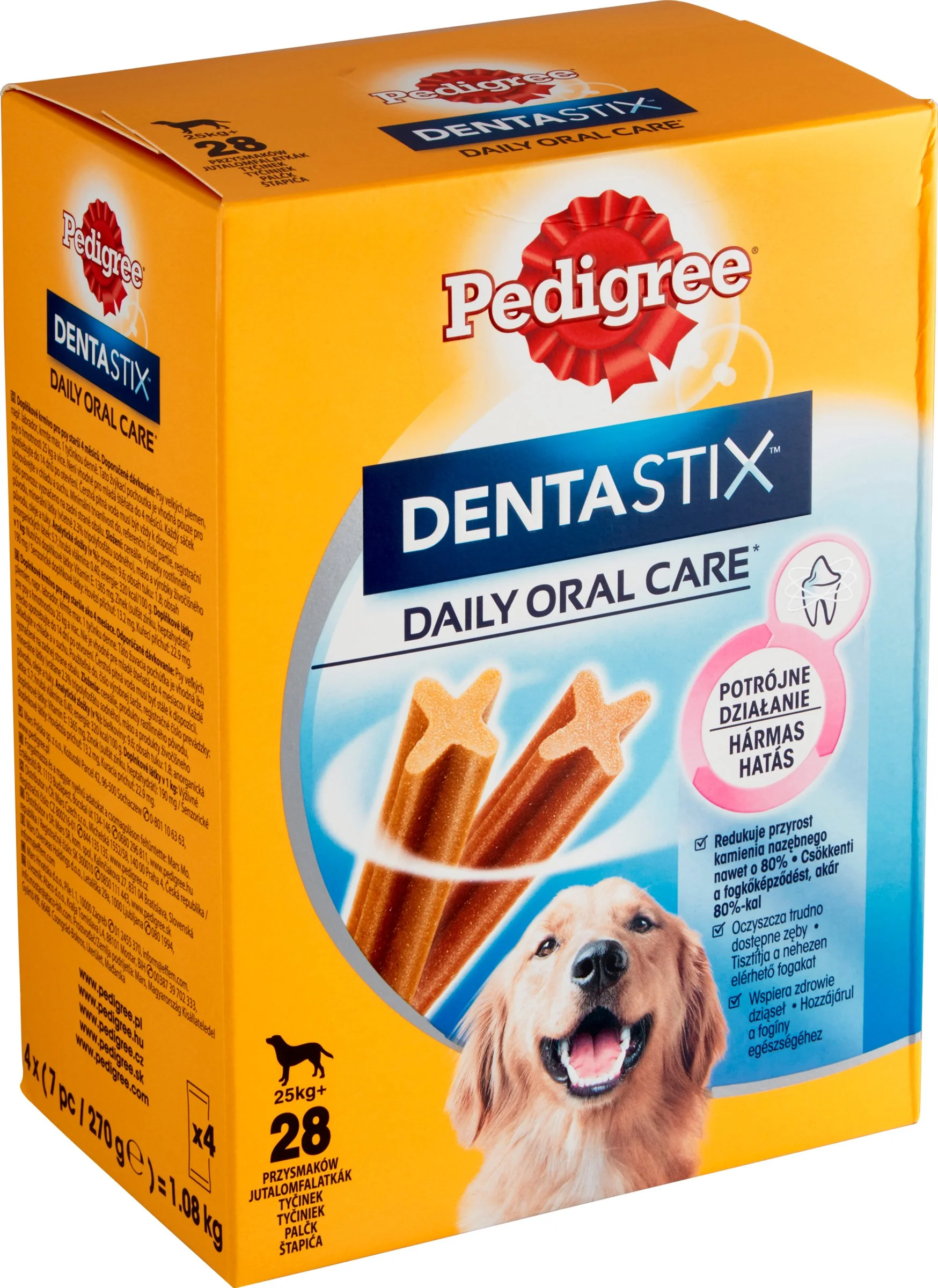 PEDIGREE pochúťka DentaStix Large 28pack 1×28 ks, pochúťka pre psy