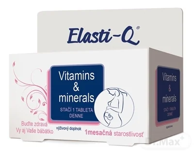 ELASTI-Q VITAMINY A MINERALY 30 TBL