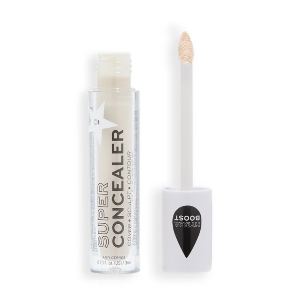 Revolution Relove, Super Concealer Radiant Matte C1, korektor 1×3 ml, korektor