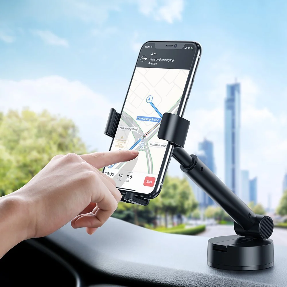 Baseus Gravity Car Mount držiak na mobil do auta, čierny 