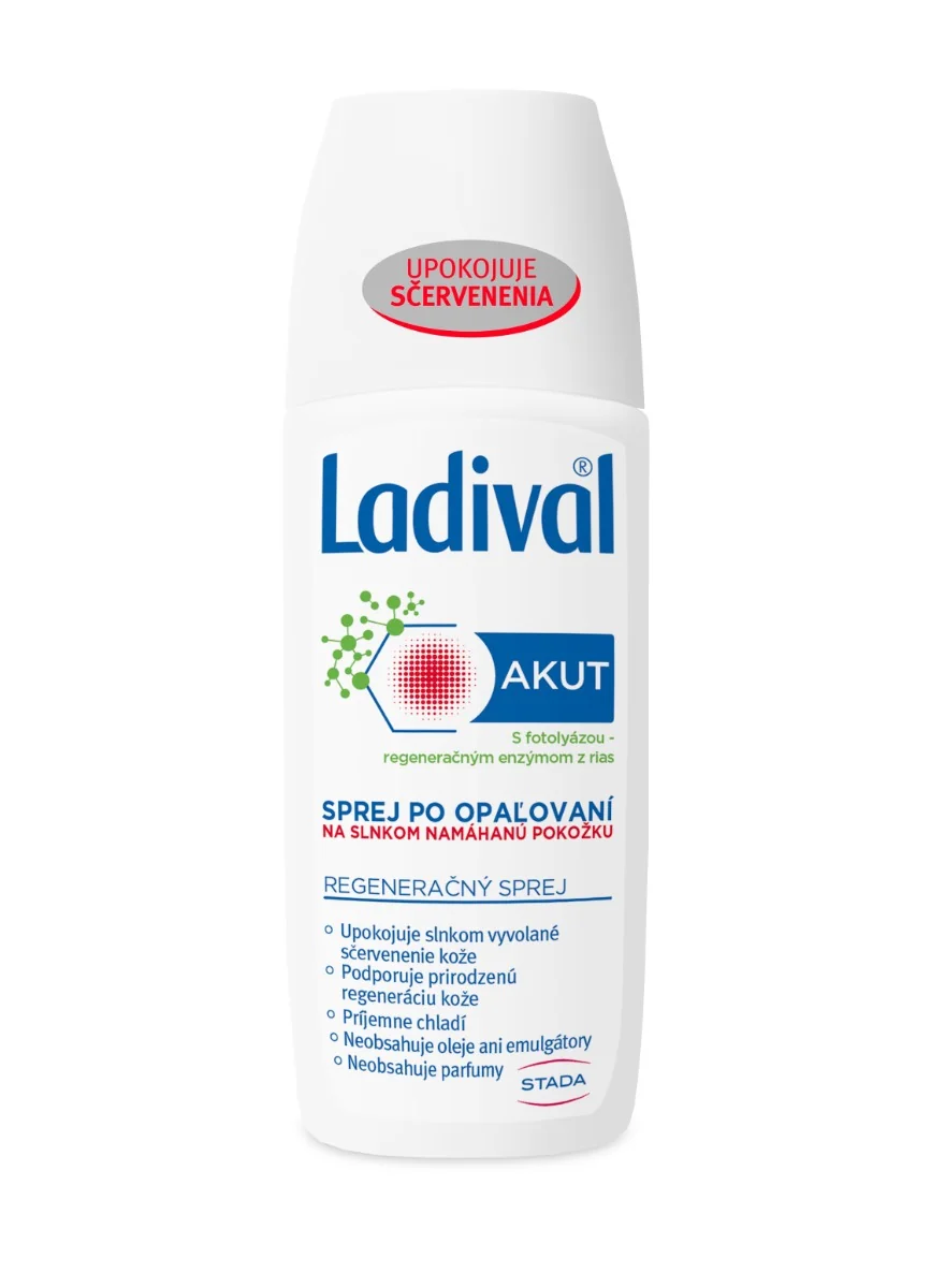 LADIVAL Akut sprej 1×150 ml, sprej po opaľovaní