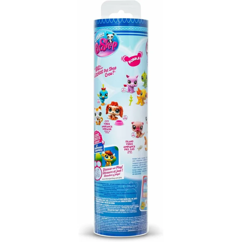 Littlest Pet Shop Trio In Tube - Set 3 figúrok v tube 