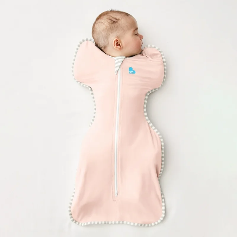 Love To Dream Swaddle UP Lite-Zavinovačka, veľkosťXS, light pink, FÁZA 1, 0-1m, 2,2-3,8kg 1×1 ks