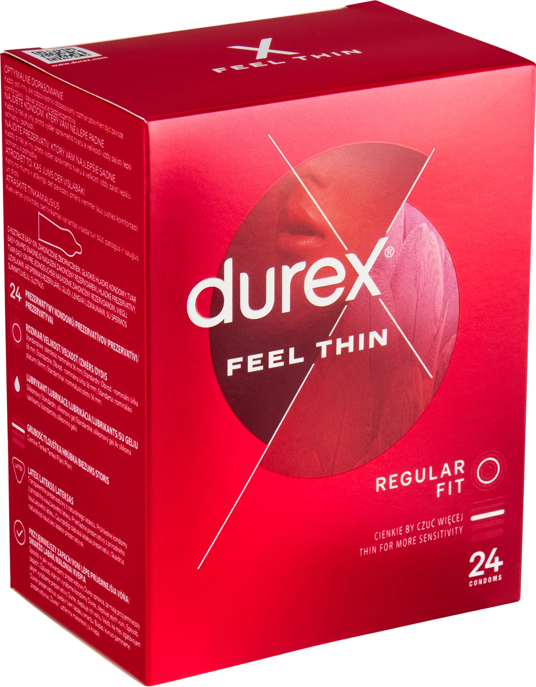 DUREX Feel Thin 1×24 ks, kondómy