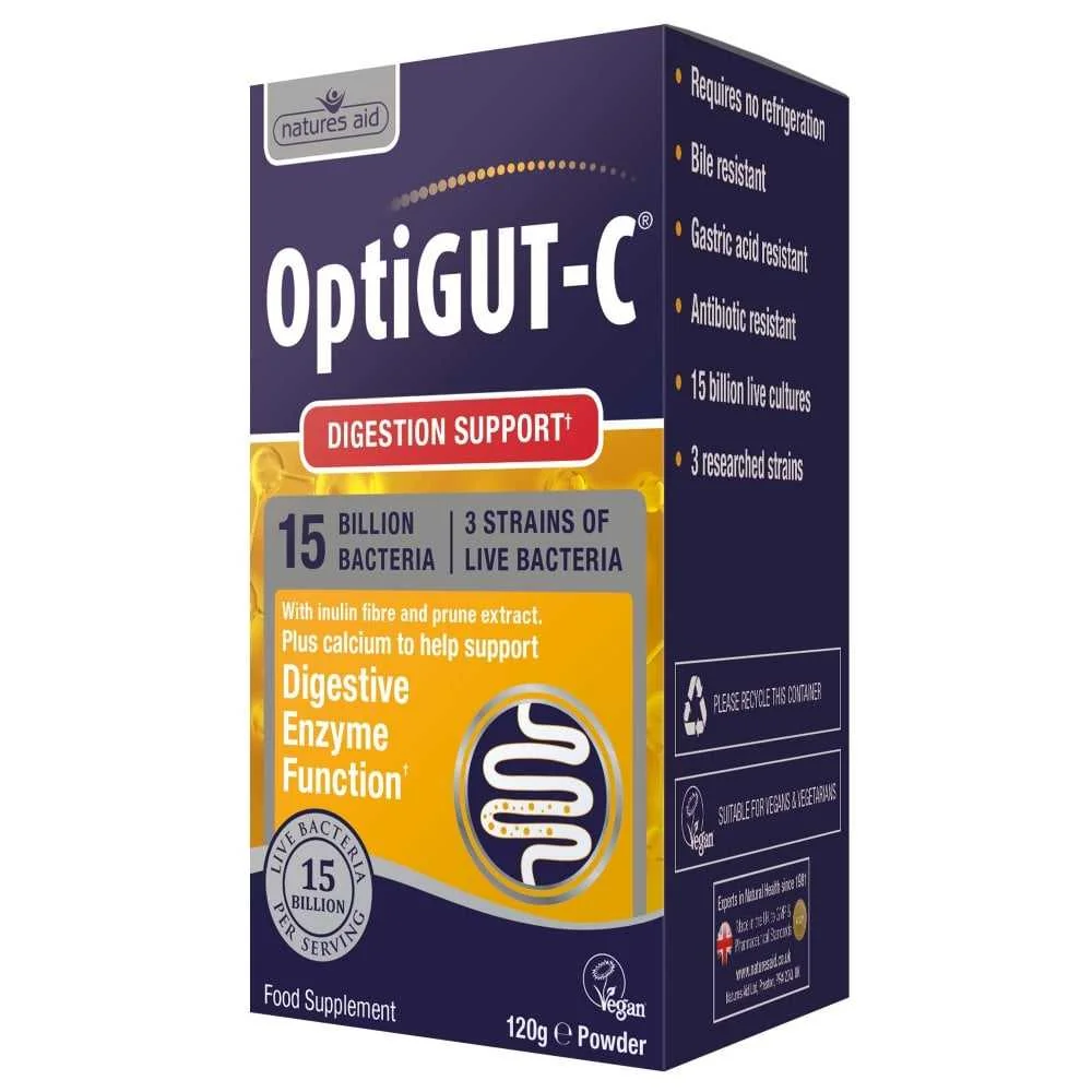 OPTIGUT-C 120G NATURES AID UK