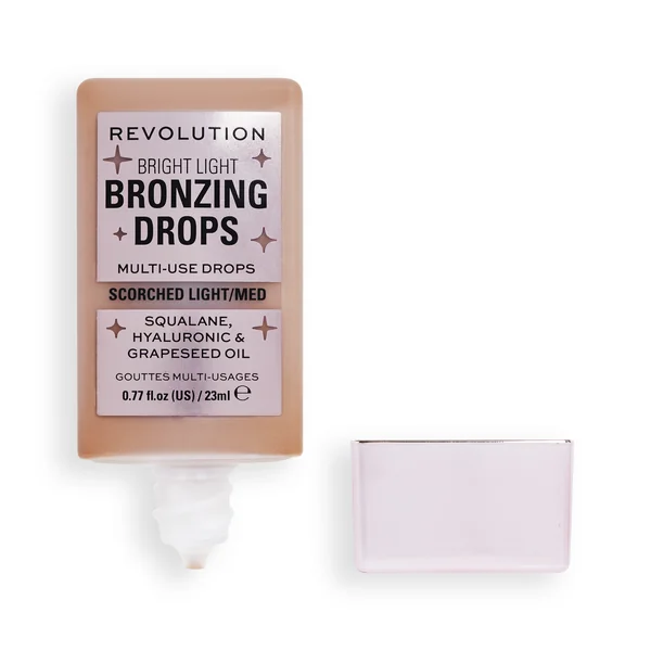 Revolution, Bright Light Bronzing Drops Scorched 1×23 ml, bronzer