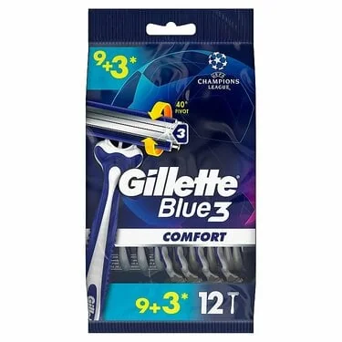 GILLETTE BLUE3 COMFORT 9+3KS