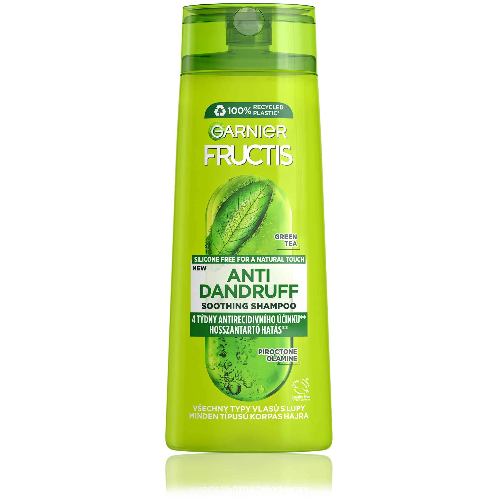 Garnier Fructis Antidandruff upokojujúci šampón na všetky typy vlasov s lupinami 1×250 ml, šampón