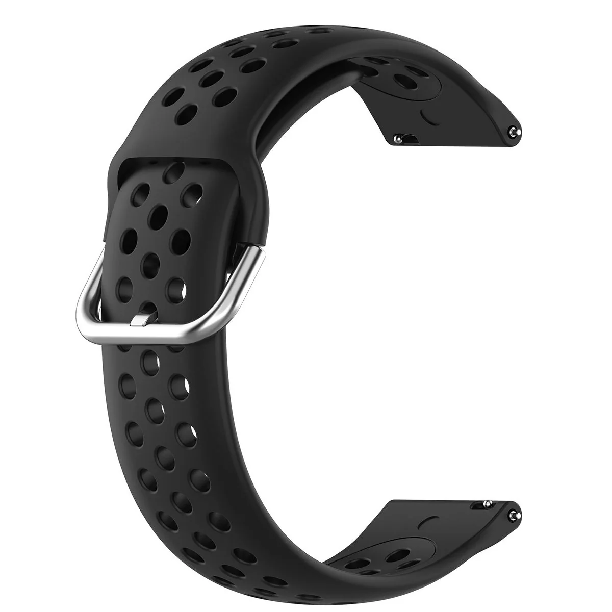 BStrap Silicone Dots remienok na Huawei Watch 3 / 3 Pro black