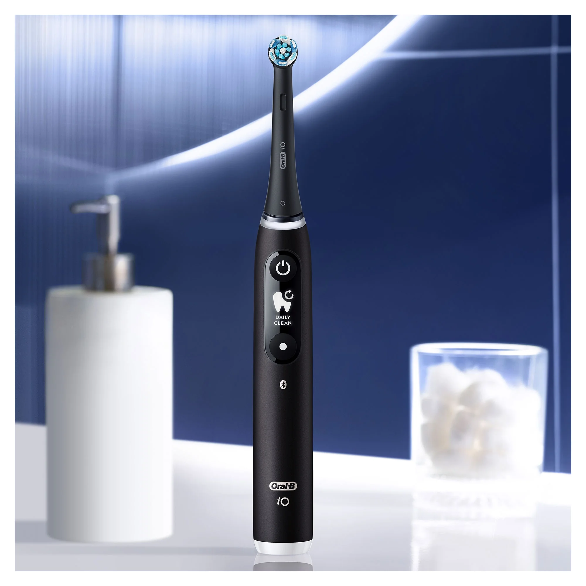 Oral B iO Series 6 Black Elektrická zubná kefka 1×1 ks, elektrická zubná kefka