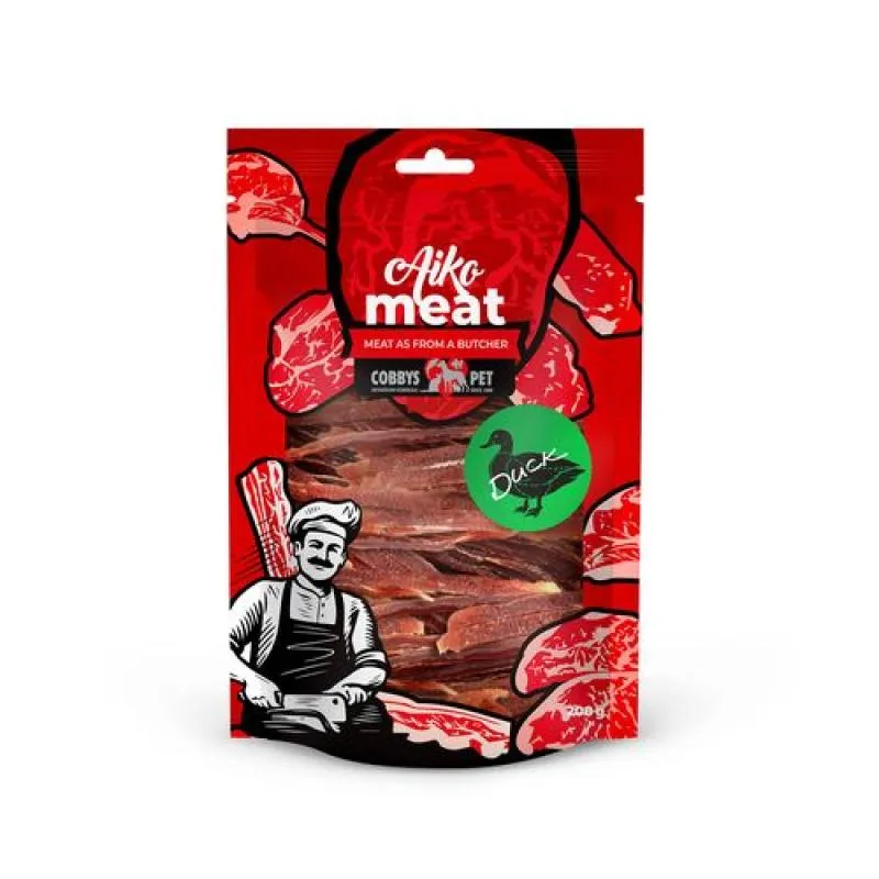 COBBYS PET AIKO Meat sušené kačacie plátky 200g 