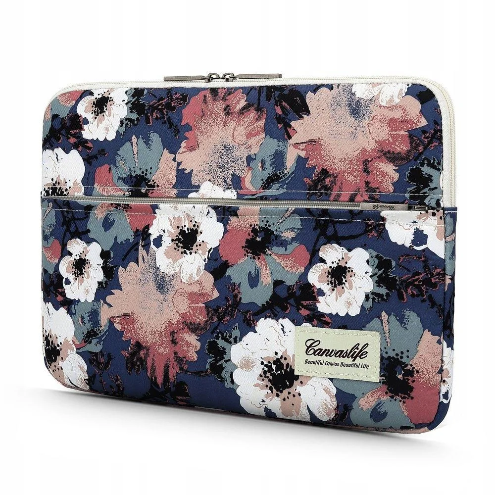 Canvaslife Sleeve taška na notebook 13-14'', blue camellia 