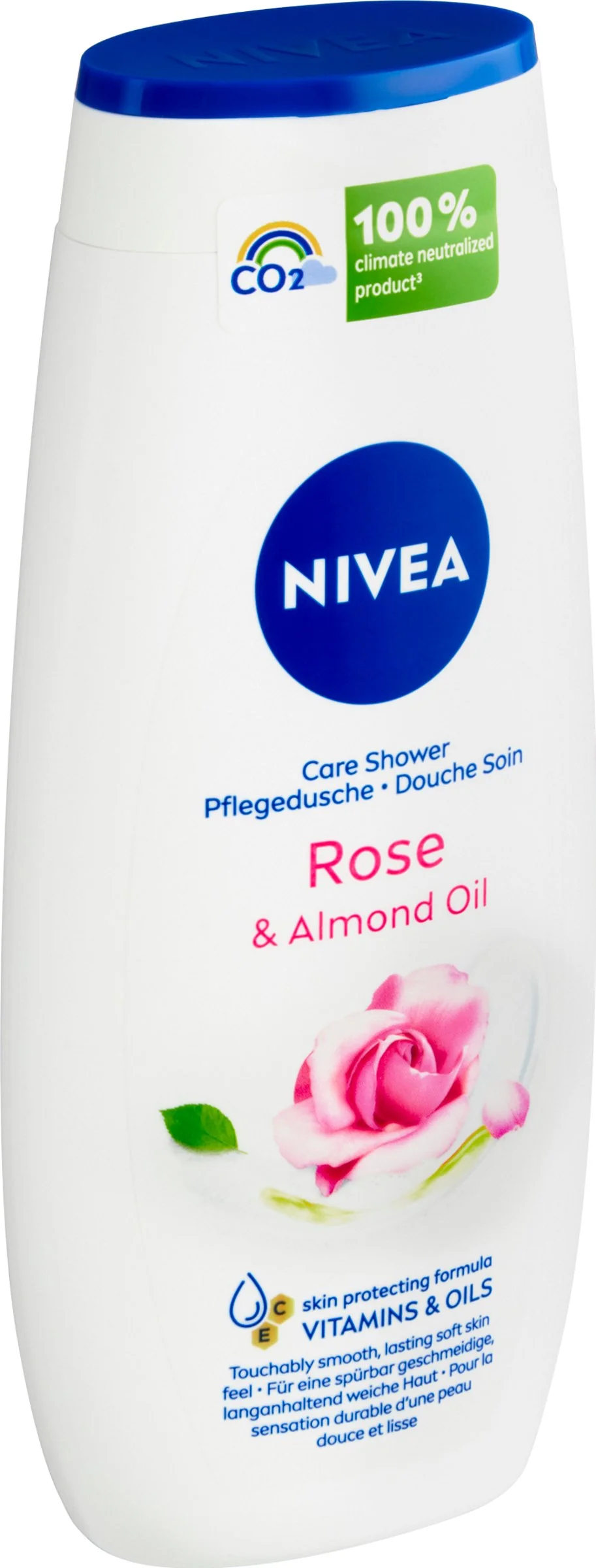 NIVEA Sprchovací gél Roses 250 ml 1×250 ml, šetrný k suchej pokožke