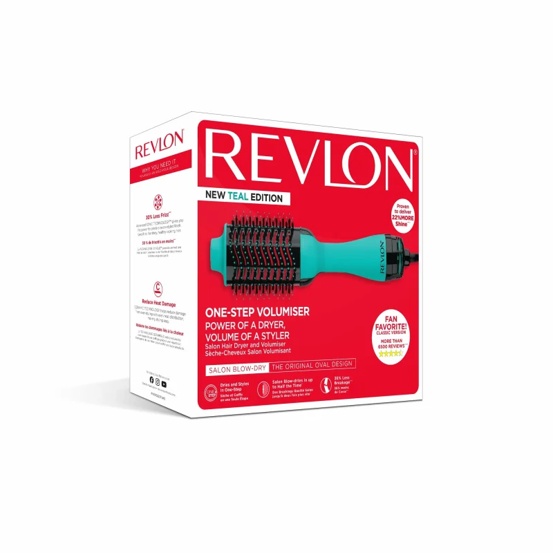 REVLON PRO COLLECTION  RVDR5222T Vlasový Teal s funkciou sušenia a kulmou, farba oceán 