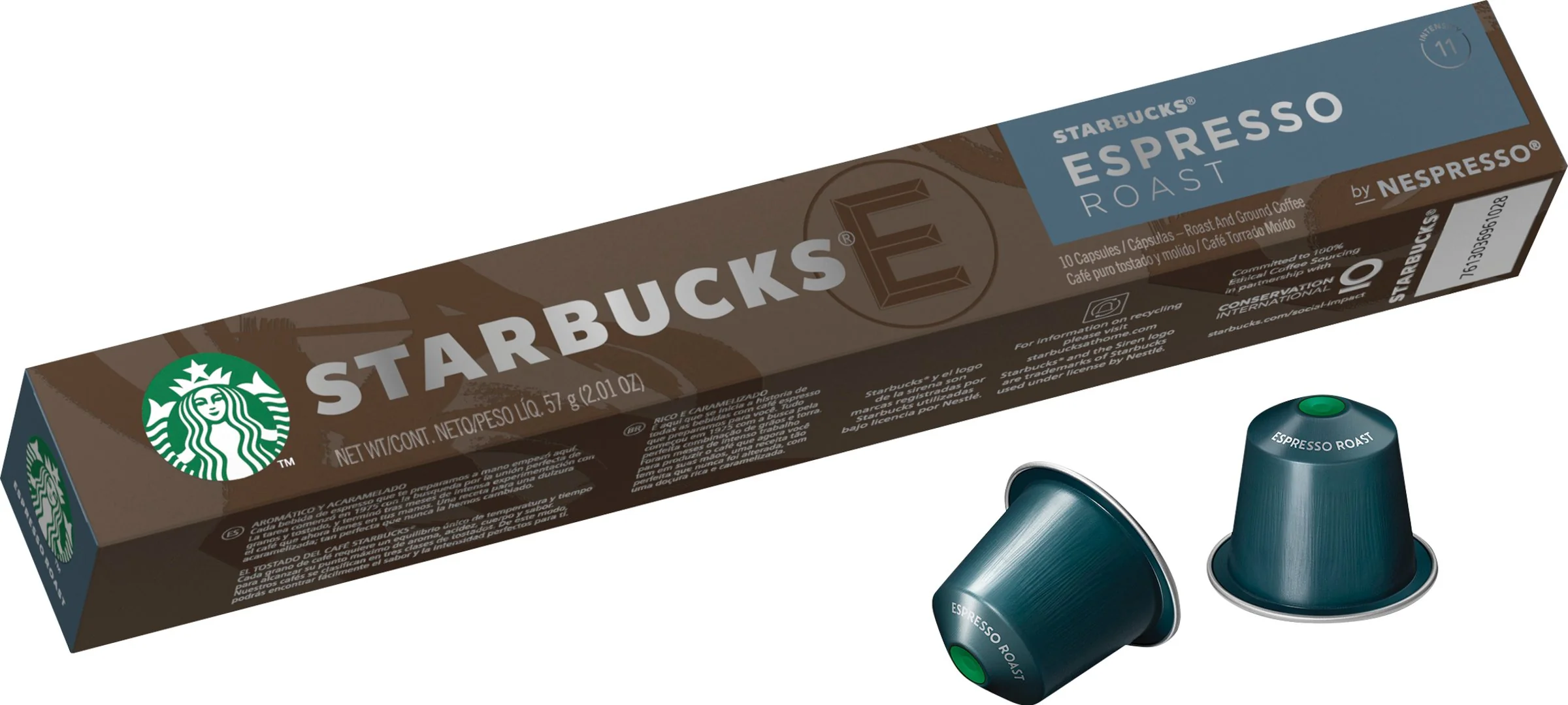 Nestle Starbucks Nespresso Roast Kapsuly 1×10 ks, kávové kapsuly