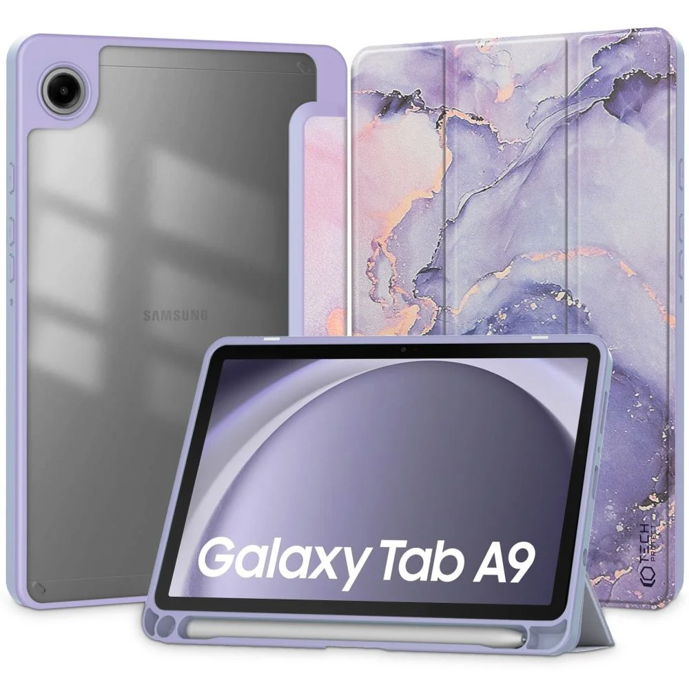 Tech-Protect SC Pen Hybrid puzdro na Samsung Galaxy Tab A9 8.7'' violet marble