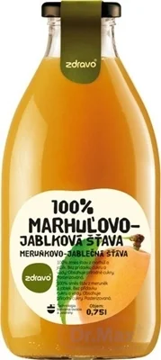 zdravo 100% MARHUĽOVO-JABLKOVÁ ŠŤAVA