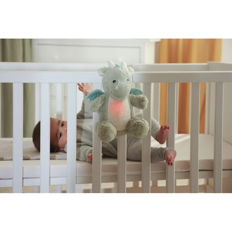 Cloud b® Love Light Buddies - Drake the Dragon ™ Nočné svetielko s melódiou, Drak, 0m+ 