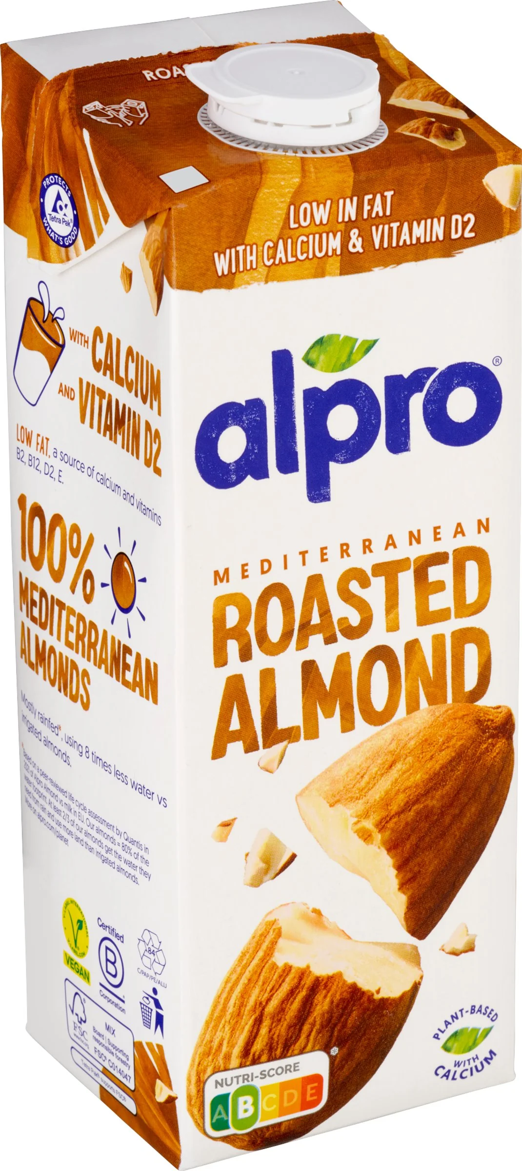 Alpro mandľový nápoj 1×1000 ml, mandľový nápoj